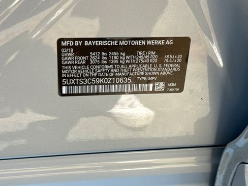 Used 2019 BMW X3 M40i w/ Premium Package AWD/4WD image 41