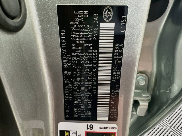 Certified 2025 Toyota Camry LE FWD image 29
