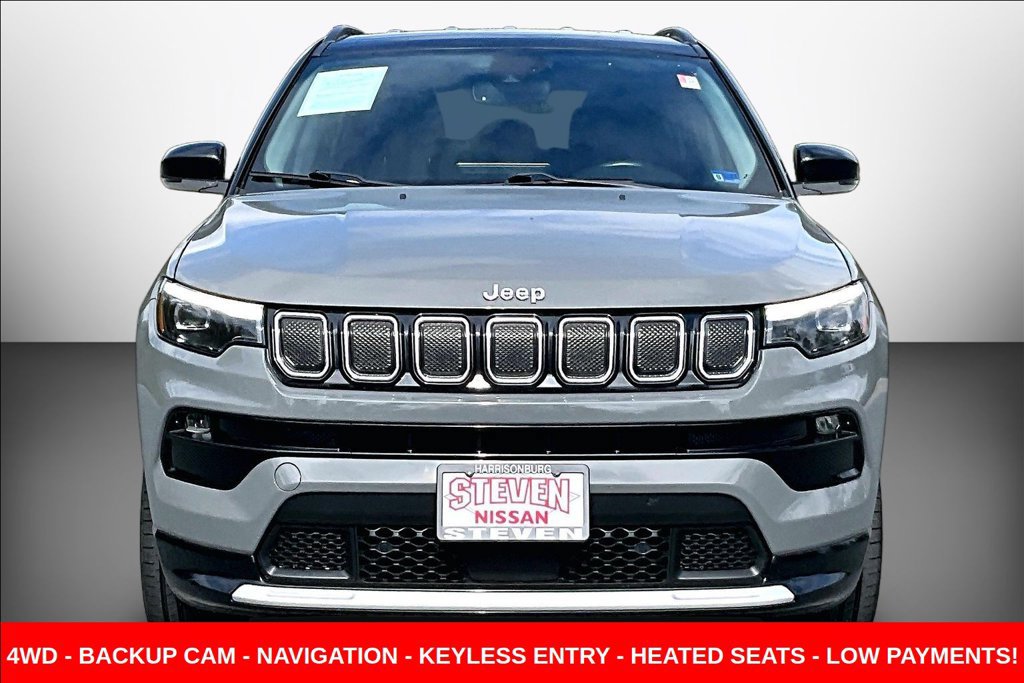Used 2022 Jeep Compass Limited w/ Elite Group AWD/4WD image 2