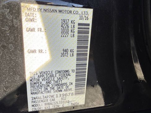 Used 2017 Nissan Altima 2.5 SV image 28