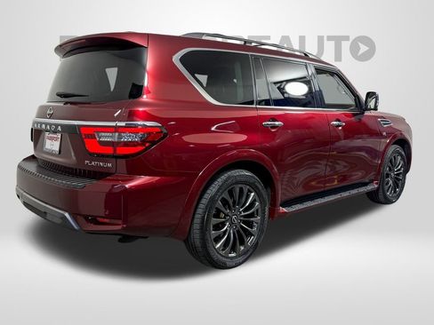 Certified 2021 Nissan Armada Platinum w/ Captain's Chairs Package image 8