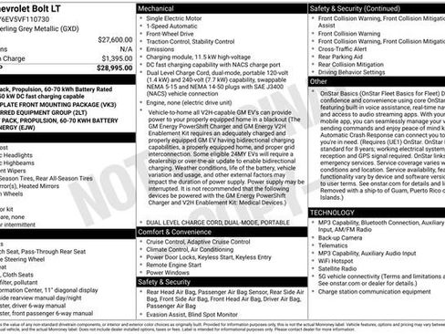 New 2027 Chevrolet Bolt LT FWD image 24