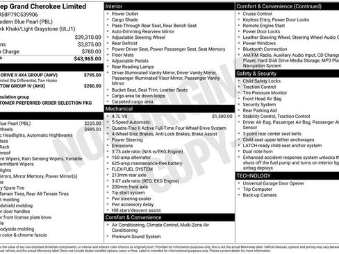 Used 2009 Jeep Grand Cherokee Limited w/ Quadra-Drive II 4X4 Group image 13