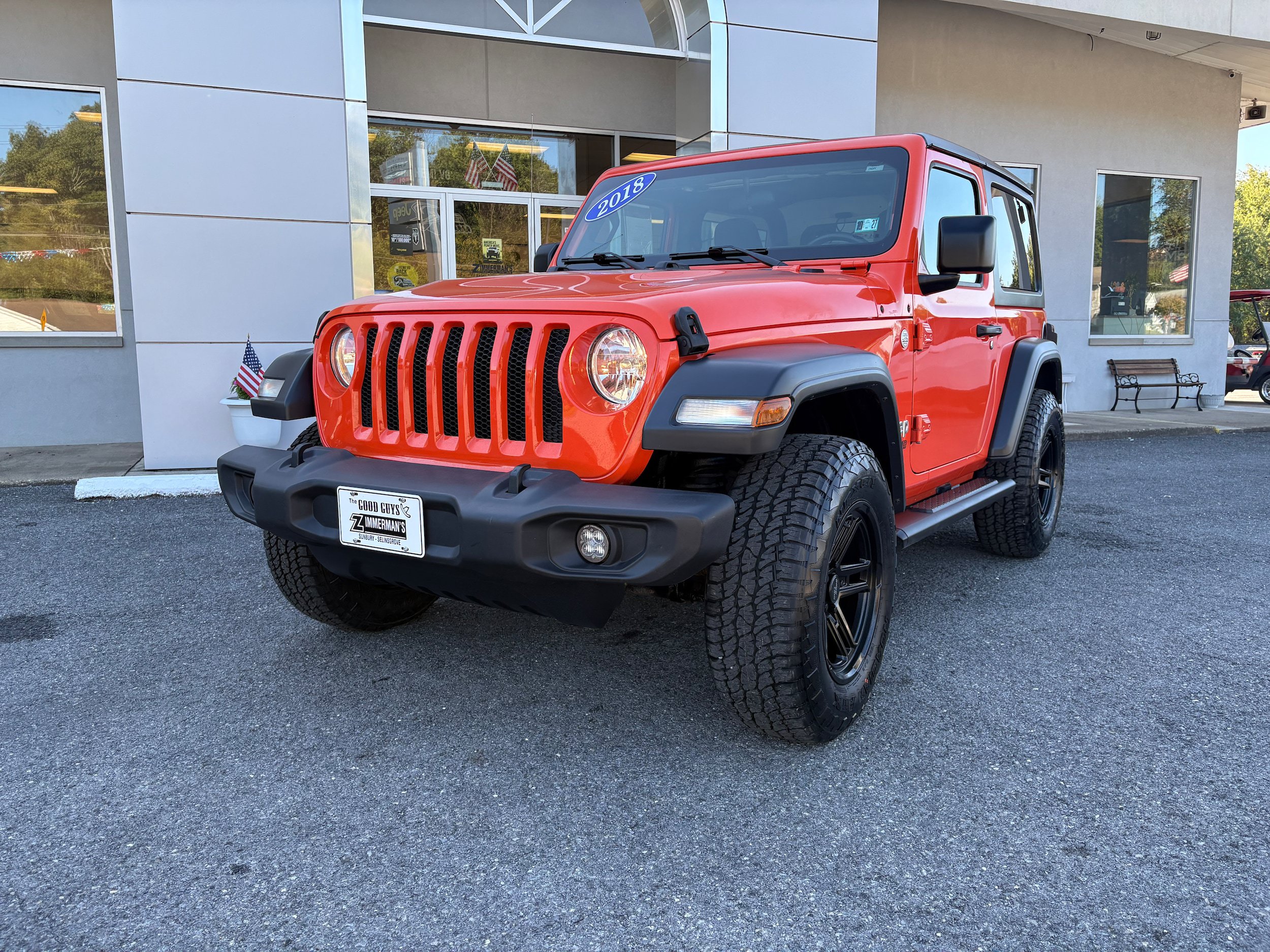 Used 2018 Jeep Wrangler Sport w/ Quick Order Package 28S AWD/4WD image 4