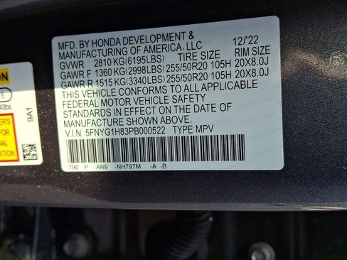 Used 2023 Honda Pilot Elite image 31