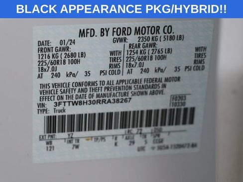 Used 2024 Ford Maverick XLT w/ XLT Luxury Package FWD image 32