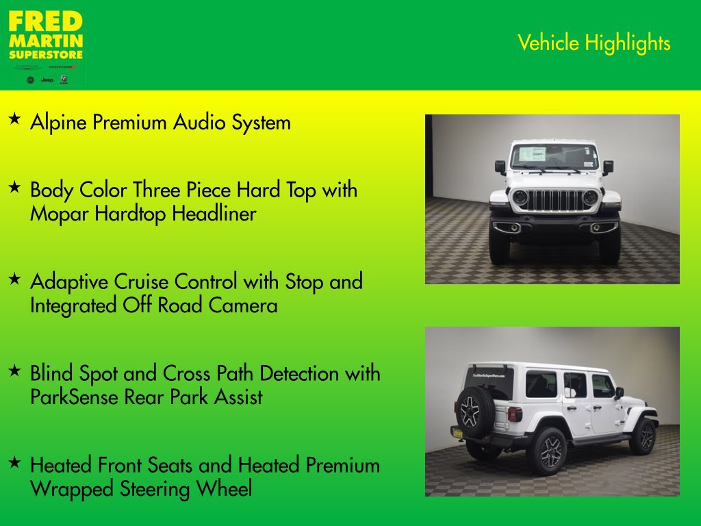 New 2026 Jeep Wrangler Unlimited Sahara AWD/4WD image 14