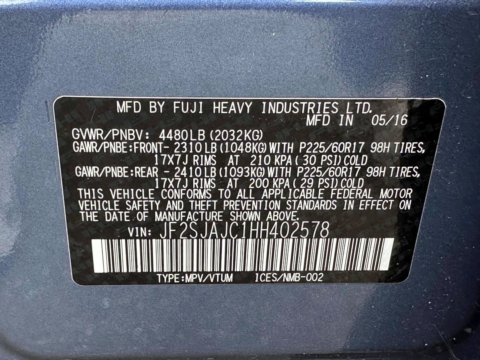 Used 2017 Subaru Forester 2.5i Limited AWD/4WD image 31