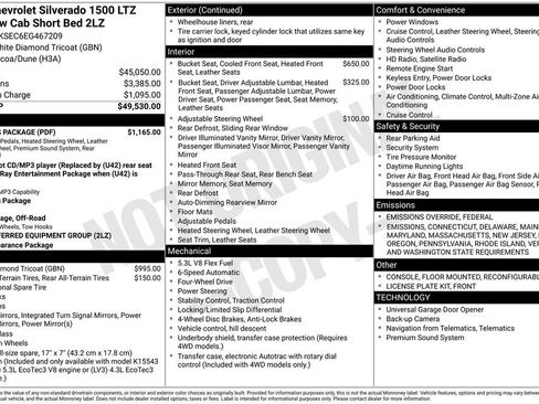 Used 2014 Chevrolet Silverado 1500 LTZ Z71 w/ LTZ Plus Package image 7