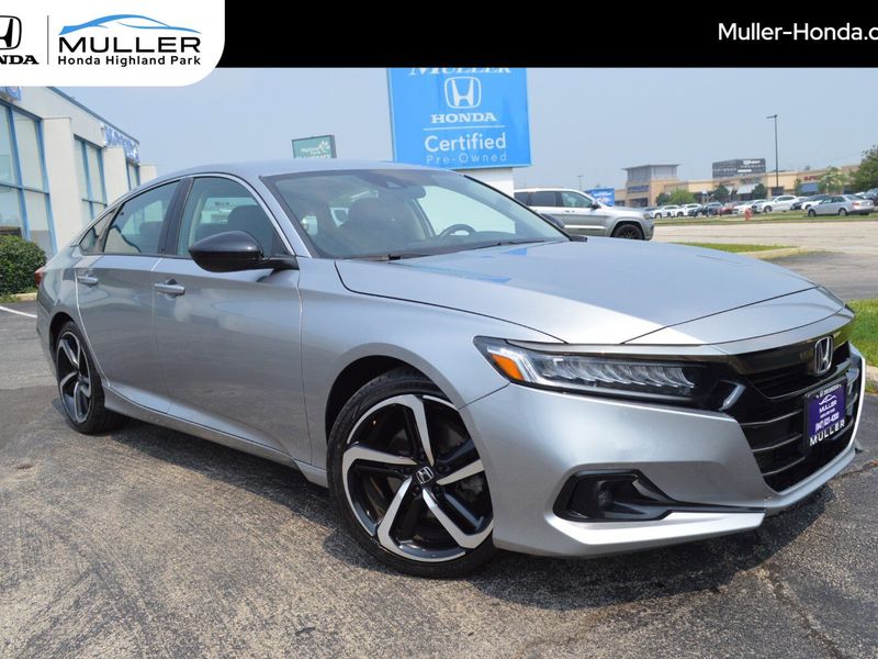 Certified 2021 Honda Accord Sport Special Edition image 1