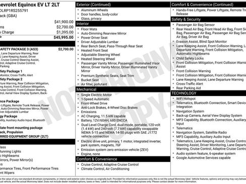 Used 2024 Chevrolet Equinox EV LT w/ Active Safety Package 3 FWD image 31