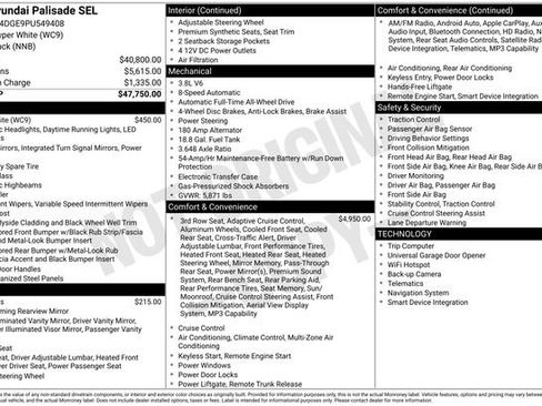 Used 2023 Hyundai Palisade SEL image 30