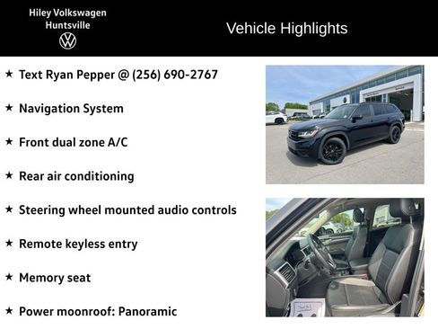 Used 2022 Volkswagen Atlas SEL R-Line AWD/4WD image 6