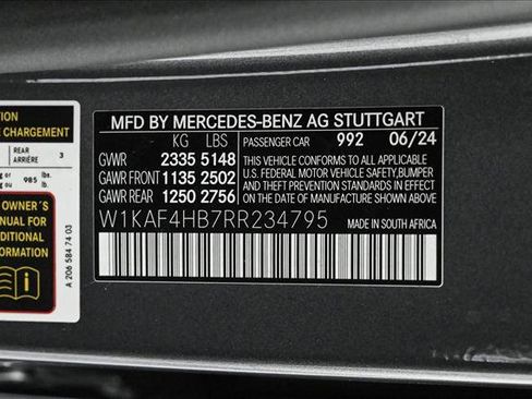 Certified 2024 Mercedes-Benz C 300 4MATIC Sedan image 27