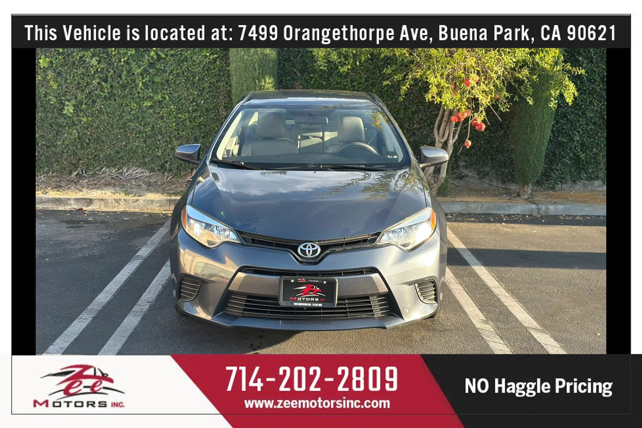 Used 2015 Toyota Corolla LE FWD image 3