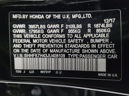 Used 2018 Honda Civic Sport image 33