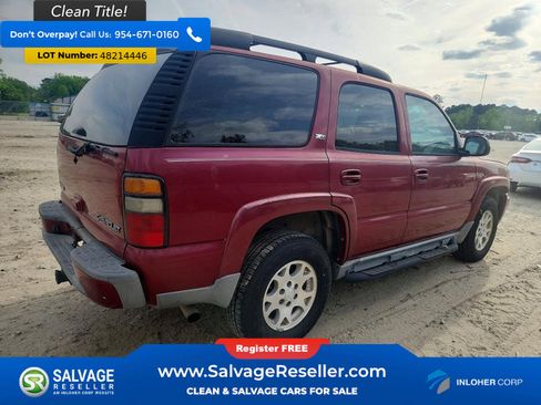 Used 2005 Chevrolet Tahoe Z71 w/ Preferred Equipment Group AWD/4WD image 4