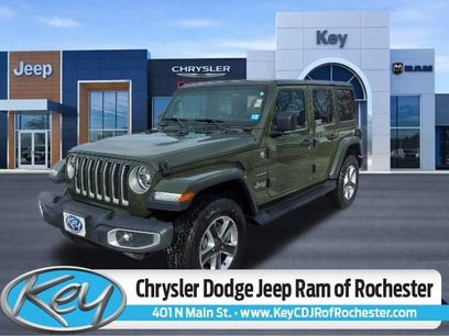 Used 2021 Jeep Wrangler Unlimited Sahara w/ Uconnect 4C Nav & Sound Group