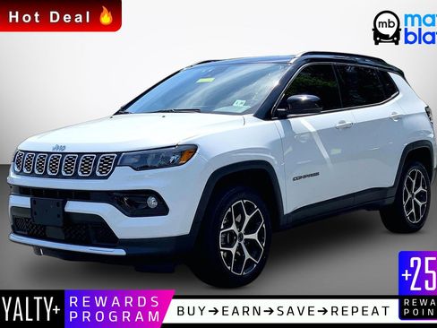 Used 2025 Jeep Compass Limited w/ Sun & Sound Group AWD/4WD image 1