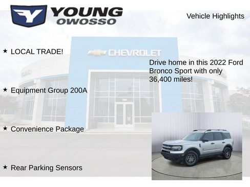 Used 2022 Ford Bronco Sport Big Bend w/ Convenience Package image 7