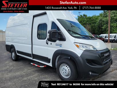 New 2024 RAM ProMaster 3500 w/ Delivery Van Package
