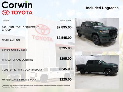 Used 2026 RAM 1500 Big Horn AWD/4WD image 4