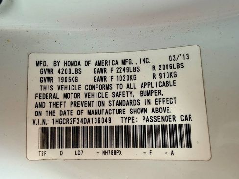 Used 2013 Honda Accord LX image 44