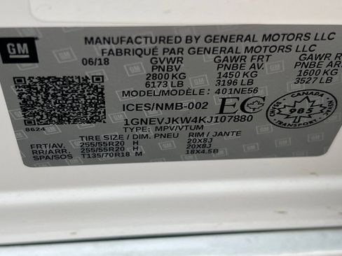 Used 2019 Chevrolet Traverse High Country AWD/4WD image 34