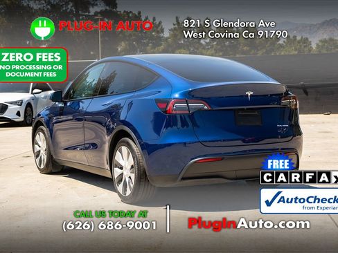 Used 2021 Tesla Model Y Long Range AWD/4WD image 2
