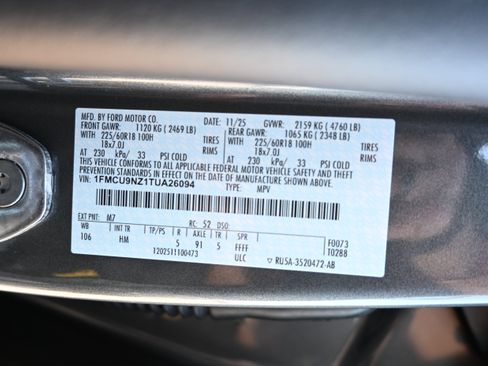 New 2026 Ford Escape ST-Line Select w/ Tech Pack #1 image 12