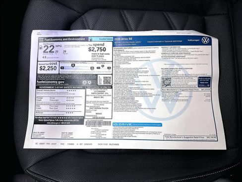 New 2026 Volkswagen Atlas SE AWD/4WD image 14