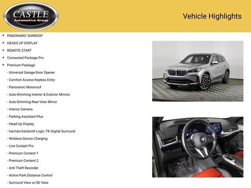 Used 2023 BMW X1 xDrive28i w/ Premium Package AWD/4WD image 3