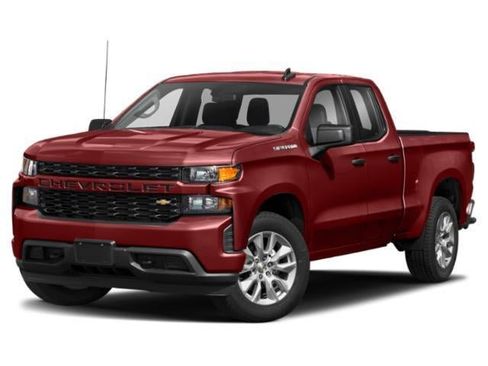 Used 2020 Chevrolet Silverado 1500 Custom w/ Custom Value Package AWD/4WD image 1