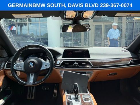 Used 2021 BMW 740i w/ M Sport Package RWD image 18