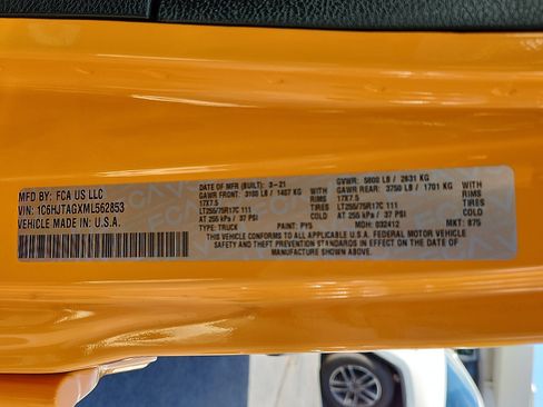 Certified 2021 Jeep Gladiator Sport image 25