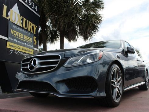 Used 2014 Mercedes-Benz E 350 Sedan w/ Premium 1 Package image 1