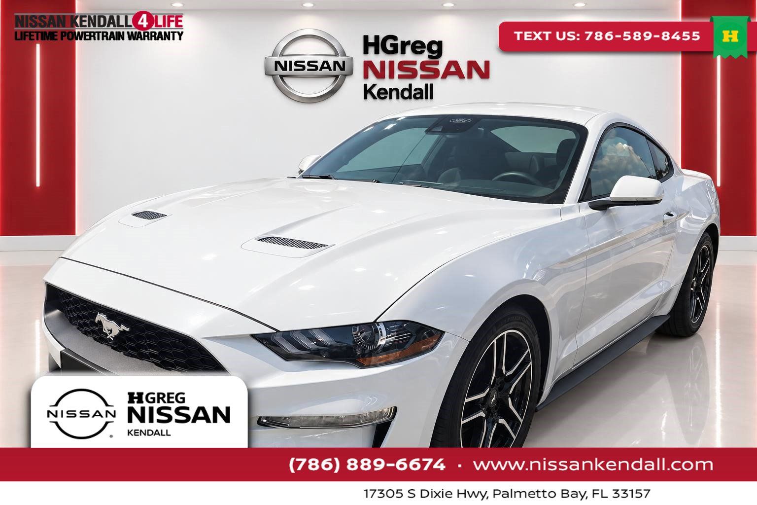 Used 2021 Ford Mustang Coupe w/ Equipment Group 101A RWD image 1