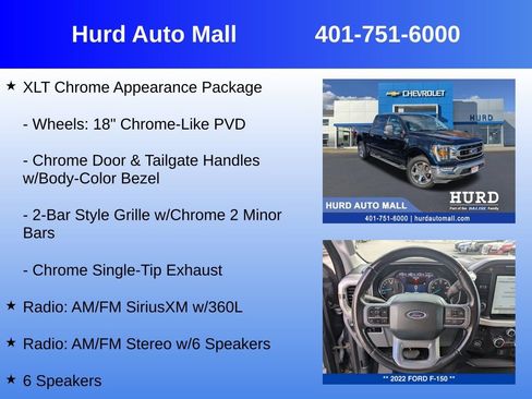 Used 2022 Ford F150 XLT w/ Equipment Group 302A High image 30