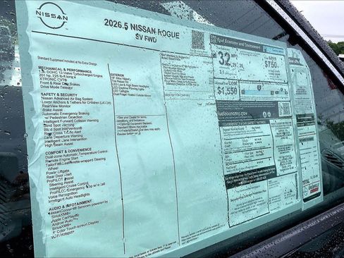 New 2026 Nissan Rogue SV FWD image 15