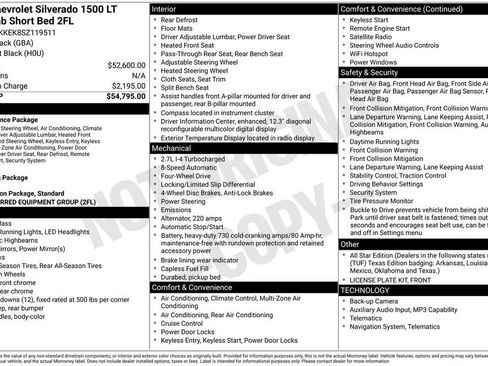 Used 2025 Chevrolet Silverado 1500 LT AWD/4WD image 41