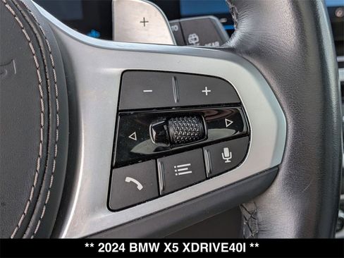 Certified 2024 BMW X5 xDrive40i w/ M Sport Package image 19