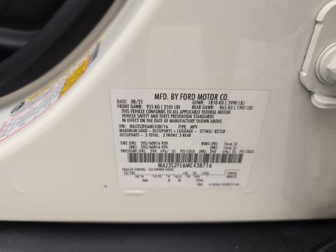 Certified 2021 Ford EcoSport S FWD image 39