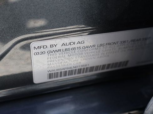 Used 2020 Audi S8 L w/ Full Leather Package AWD/4WD image 58