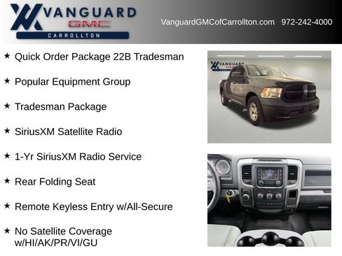 Used 2018 RAM 1500 Tradesman w/ Popular Equipment Group RWD image 6