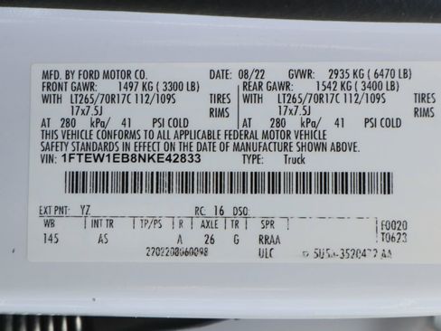 Used 2022 Ford F150 XL w/ Trailer Tow Package AWD/4WD image 33