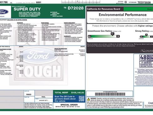 Used 2026 Ford F450 King Ranch w/ FX4 Off-Road Package AWD/4WD image 5