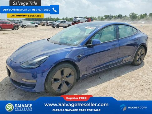 Used 2021 Tesla Model 3 RWD image 1