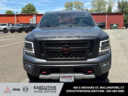 Used 2023 Nissan Titan PRO-4X w/ Off Road Protection Package AWD/4WD image 6