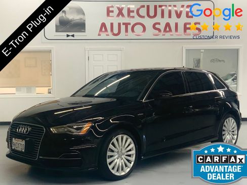 Used 2016 Audi A3 e-tron Premium Plus w/ Premium Plus Package FWD image 1