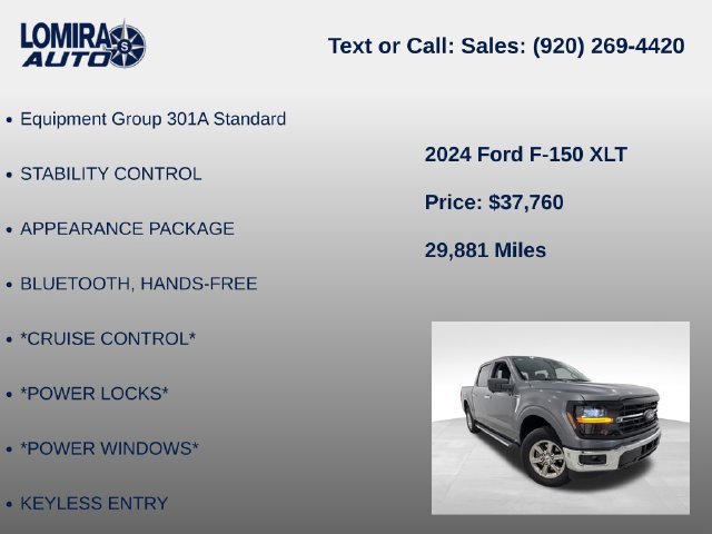 Used 2024 Ford F150 XLT AWD/4WD image 8